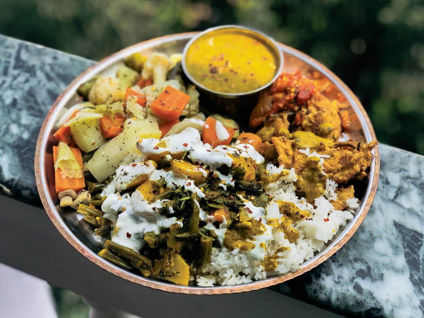 Dinner - Photo 114 Days Yoga & Ayurveda Retreat yoga retreat in Uttarakhand