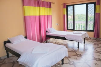 Shared Twin Room (2 beds) - Photo 17 Days Breath & Pranayama Retreat (Yoga Vidya Mandiram, Rishikesh, India) yoga retreat in Uttarakhand
