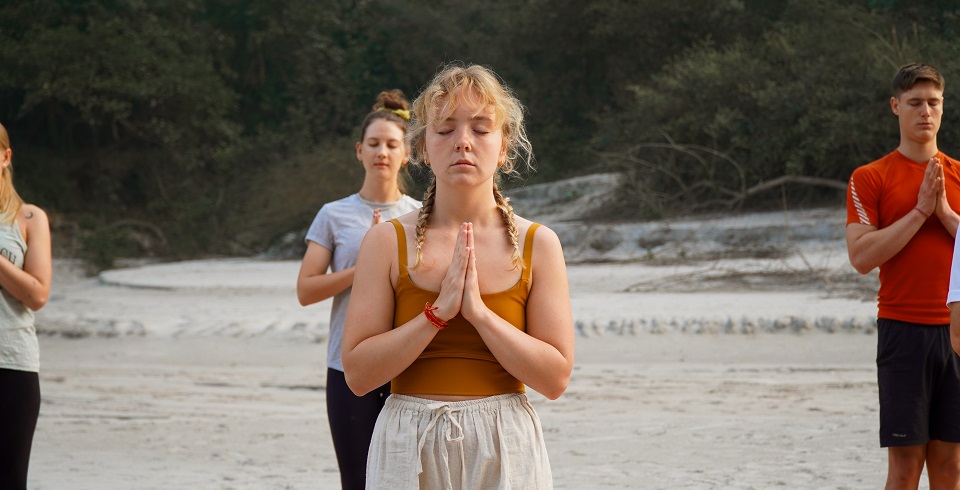 Scenic view at 300 Hours Holistic Yoga Teacher Taining Course in Rishikesh, India retreat location