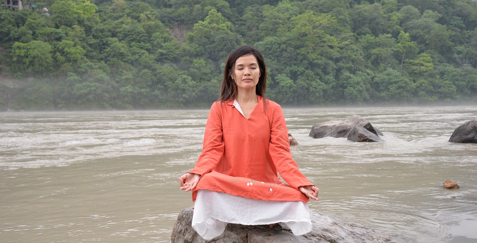 Scenic view at 100 Hour Holistic Yoga Teacher Training Course in Rishikesh, India retreat location