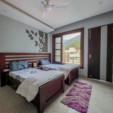 Scenic view at 300 Hour Yoga Teacher Training in Rishikesh, India – World Peace Yoga School retreat location
